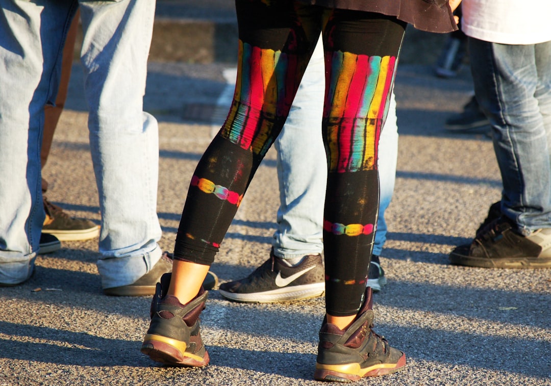 Photo colorful leggings