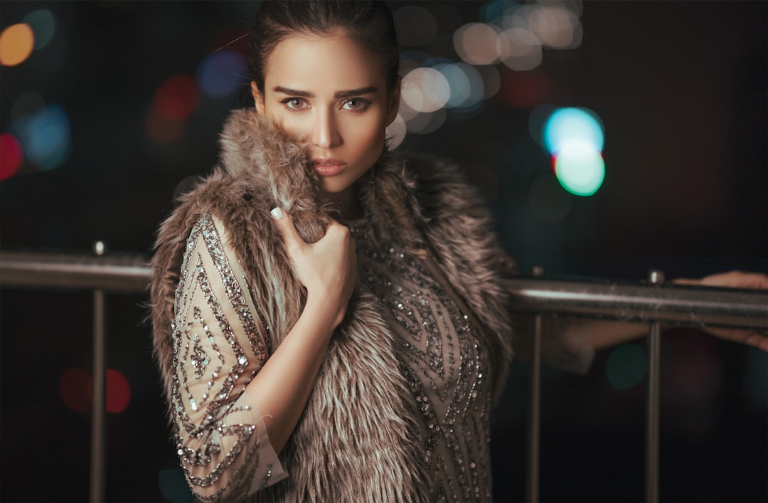 Photo fur vest